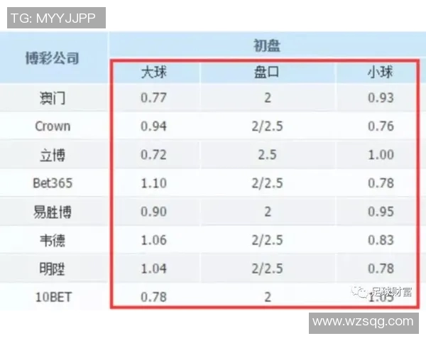 足球比赛大小球分析技巧与实战应用探讨